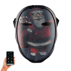 Face Transforming LED Mask - App Controlled